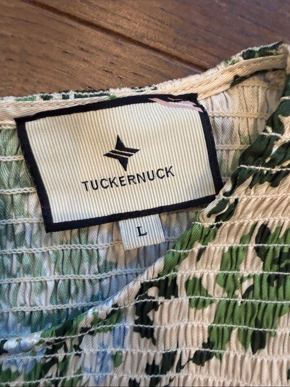 Tuckernuck English Ivy Libby Dress Size Large - C11-424 - Picture 2 of 10